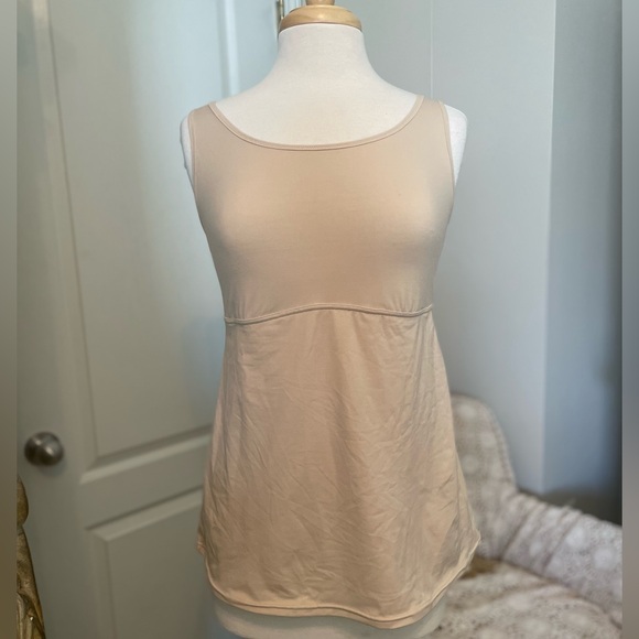 Flexees Tops - Flexees Shapeware By Maidenform With Relaxed Outer Layer And Tummy Toning Liner